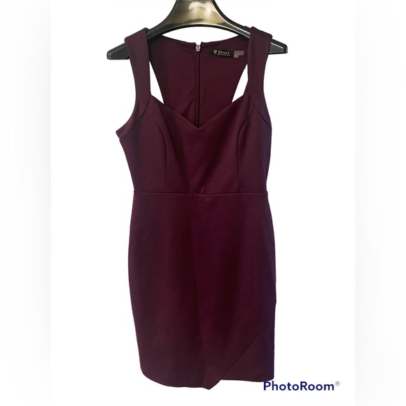 GUESS Sweetheart-Neck Sheath Dress - Picture 2 of 6